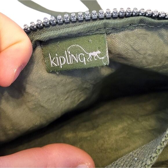 Kipling Women's Olive Green Nylon Crossbody Bag - Picture 3 of 7